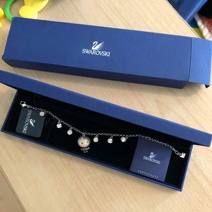 Swarovski bracelet with charms